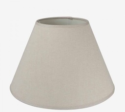 30cm Round Taupe Linen Lampshade