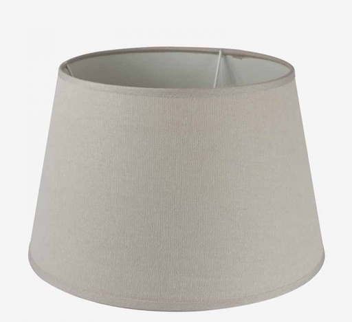 45cm Round Taupe Linen Lampshade