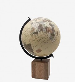 Cream World Globe 