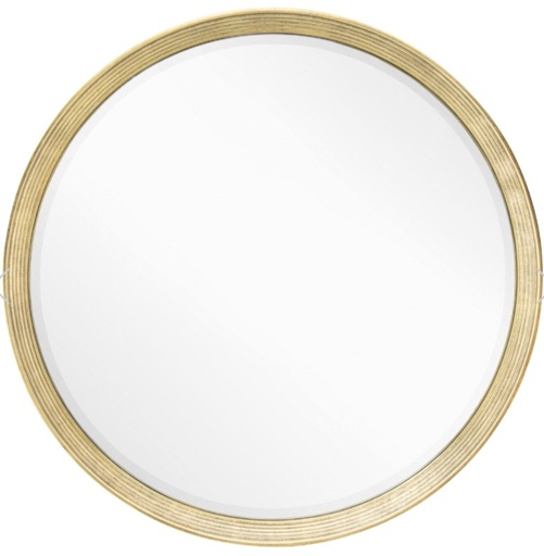 Foyle Distressed Gold Finish Mirror 